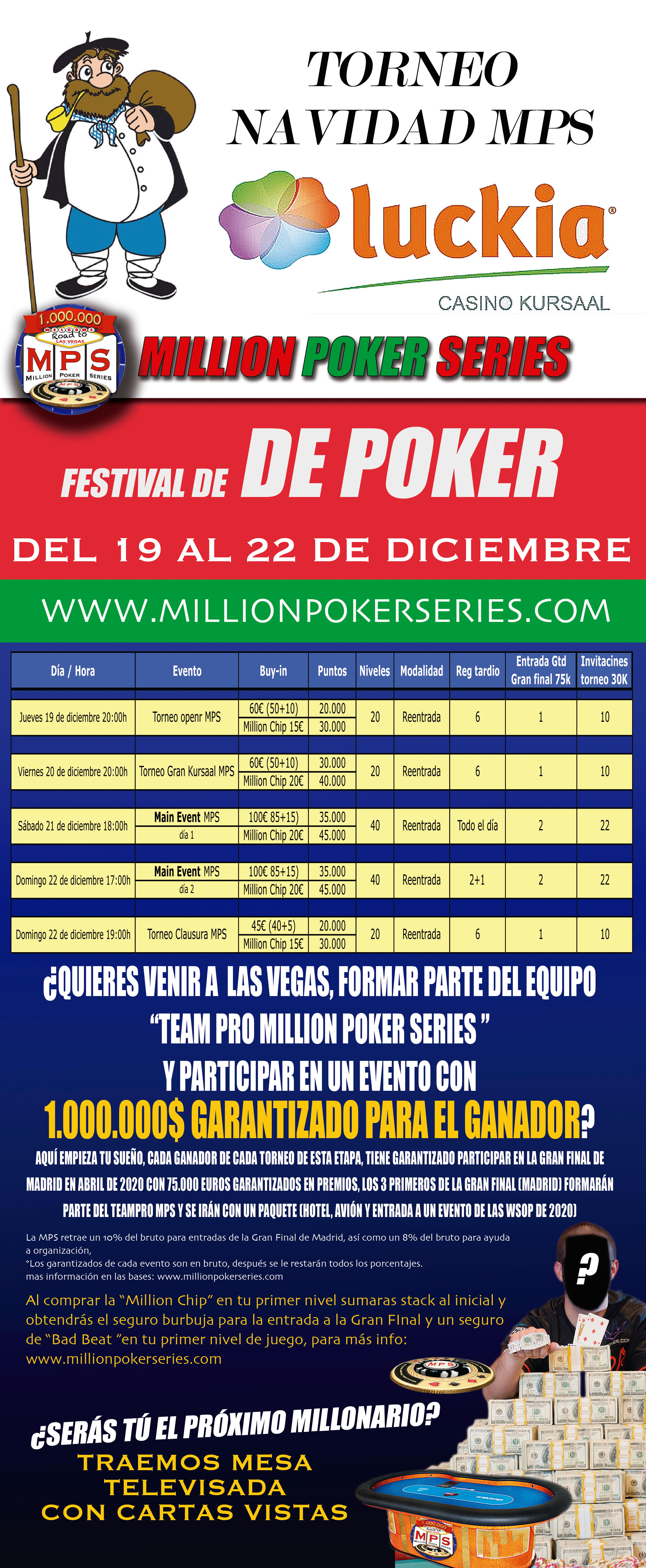 Tournoi Poker San Sebastian