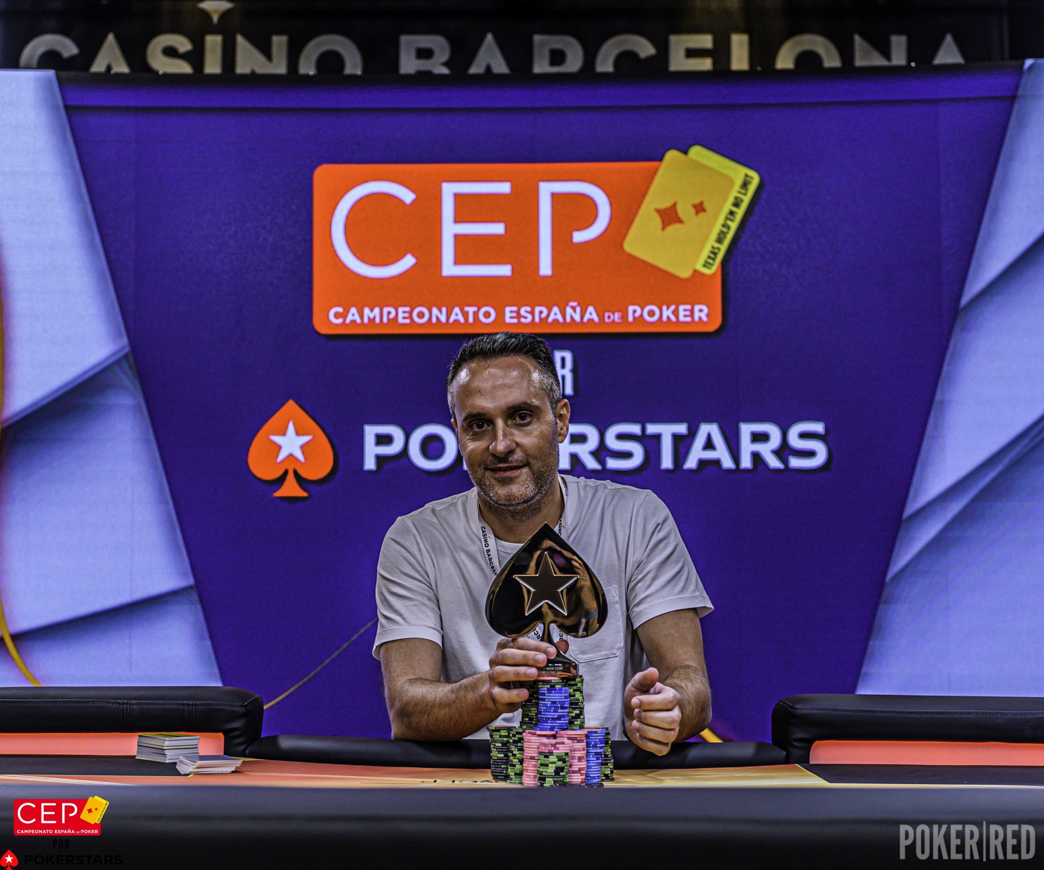 Fabrizio Ortolomo, campeón del Main Event en 2022