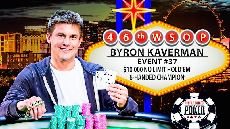 Byron Kaverman se impone a una mesa plagada de regulares online Byron Kaverman se impone a una mesa plagada de regulares online