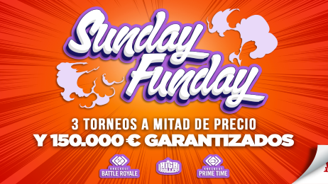 El Sunday Funday de Winamax deja los torneos de este domingo a mitad de precio El Sunday Funday de Winamax deja los torneos de este domingo a mitad de precio