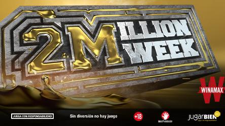 Consigue ya tu entrada para la 2 Million Week KO y baña tu bankroll en oro Consigue ya tu entrada para la 2 Million Week KO y baña tu bankroll en oro