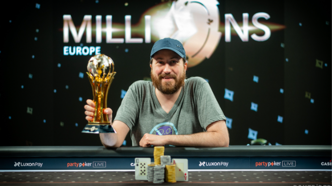 Stephen O'Dwyer se lleva el Main Event de las Partypoker Millions Europe Stephen O'Dwyer se lleva el Main Event de las Partypoker Millions Europe