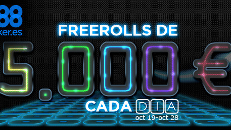 Aún llegas a la Fiesta de freerolls en 888Poker