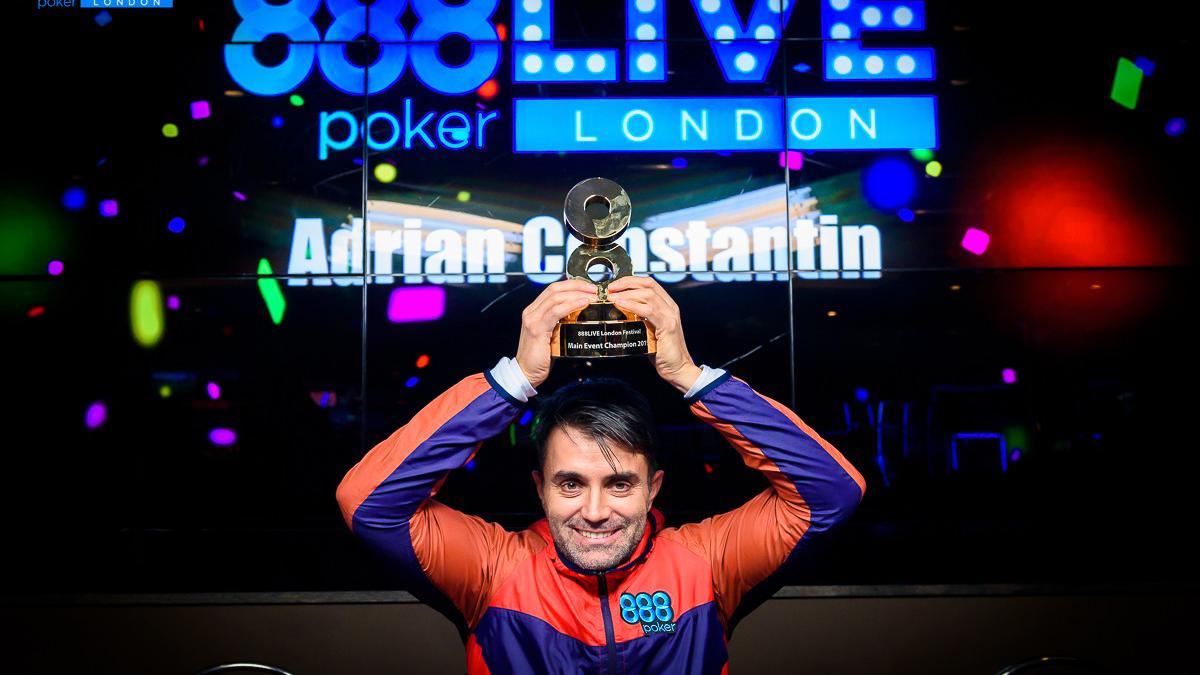 Adrian Constantin se quedó con el 888poker Live London Adrian Constantin se quedó con el 888poker Live London