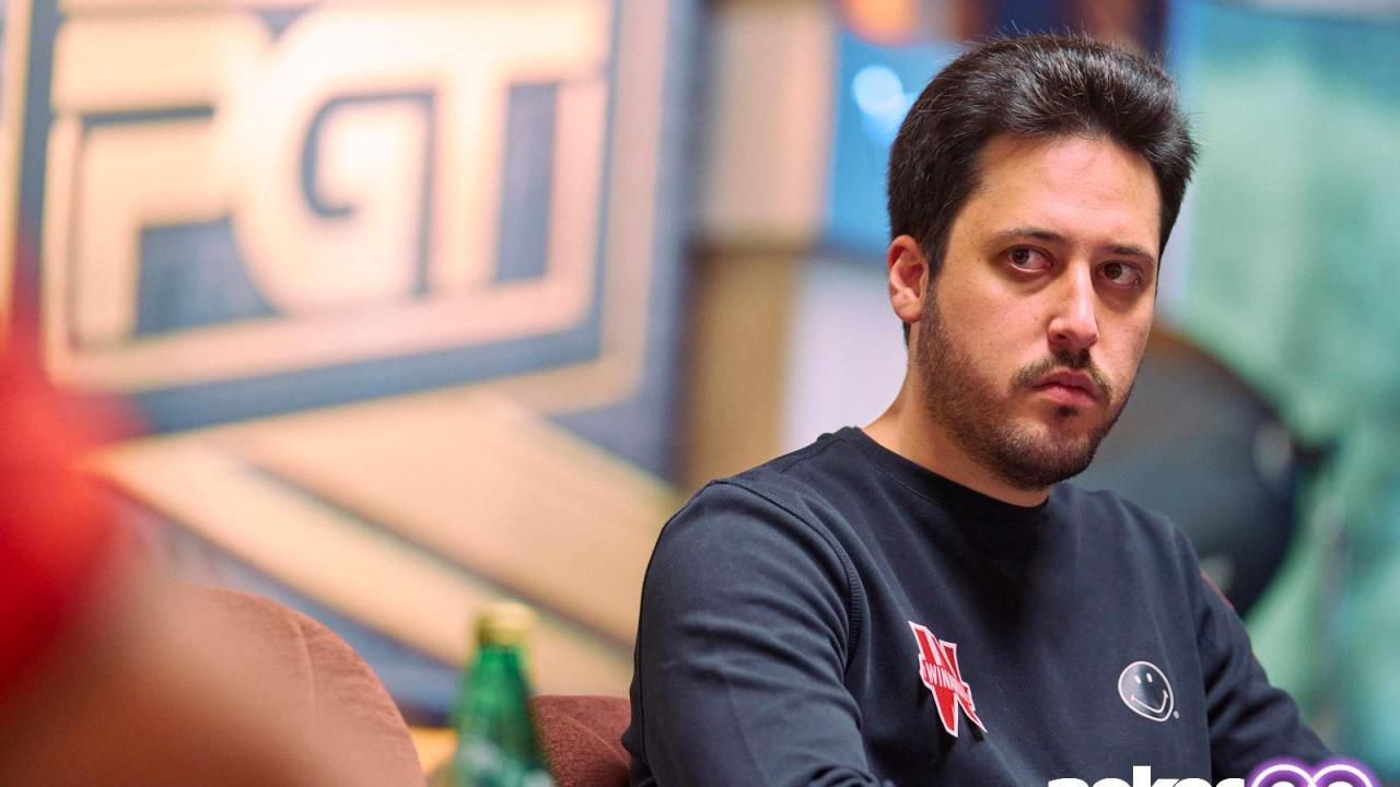 Adrián Mateos no logra superar el Día 1 de la Super High Roller Bowl