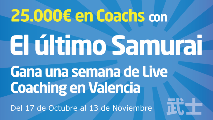 El Último Samurai: 25.000€ en Coaching de EducaPoker El Último Samurai: 25.000€ en Coaching de EducaPoker