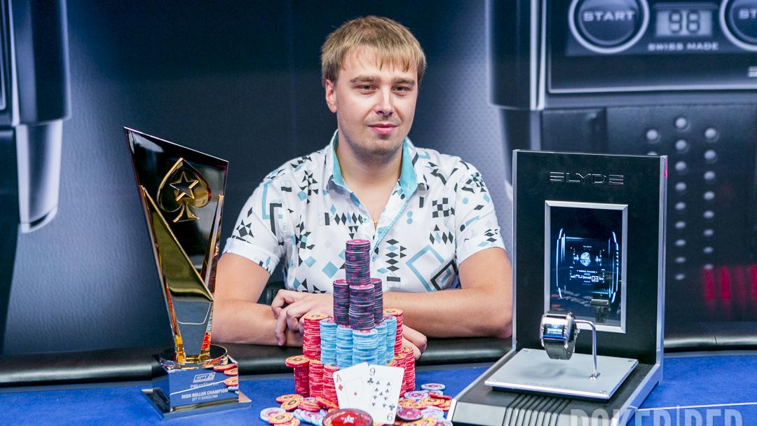 Ihar Soika agua la fiesta de Mercier en el High Roller