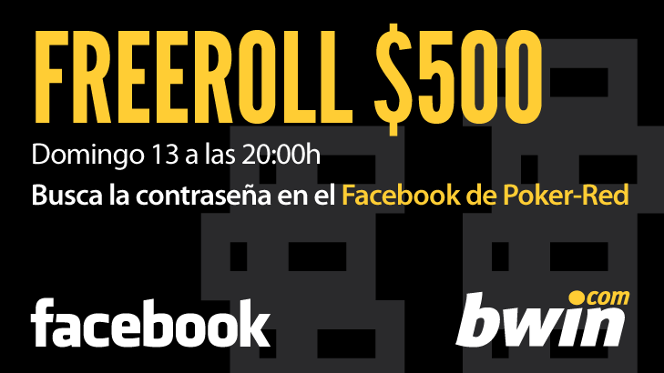 Hoy domingo: Freeroll Facebook Poker-Red.Social en bwin Hoy domingo: Freeroll Facebook Poker-Red.Social en bwin