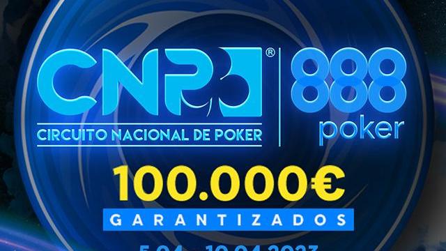 100.000 € garantizados en una nueva edición del CNP888 Online