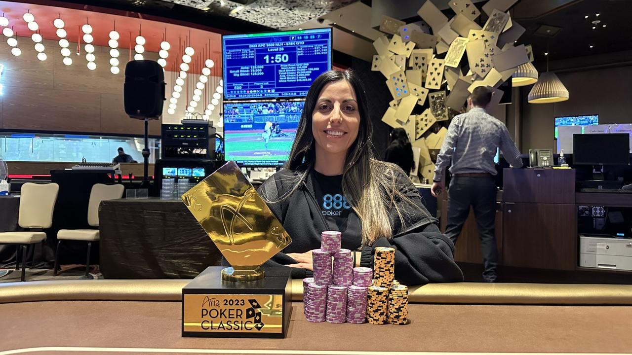 Lucia Navarro pacta a tres bandas el $600 NLH del Aria Poker Classic