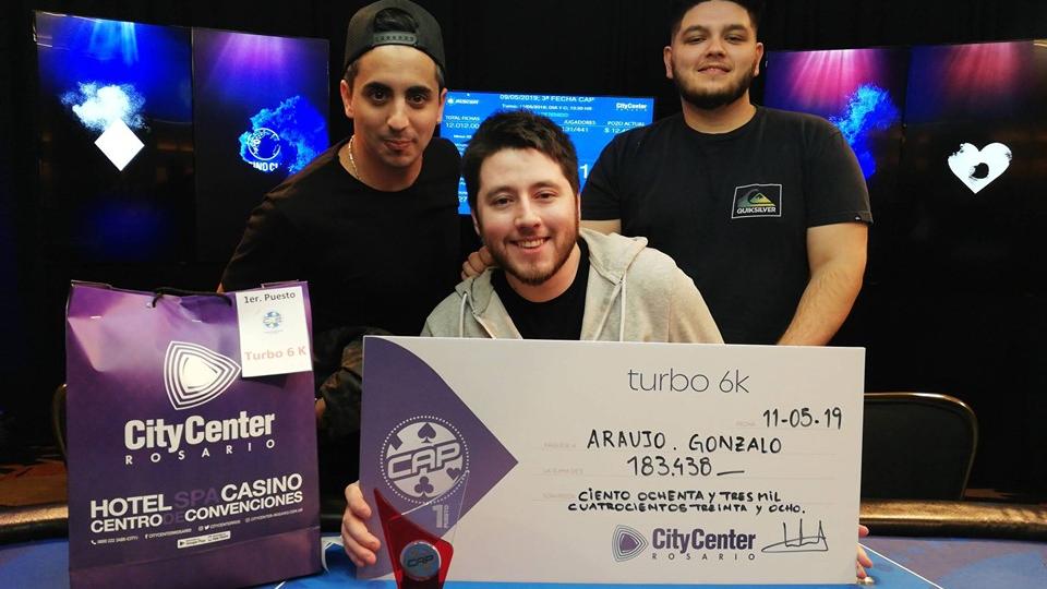 Araujo se llevó el Turbo 6K Araujo se llevó el Turbo 6K