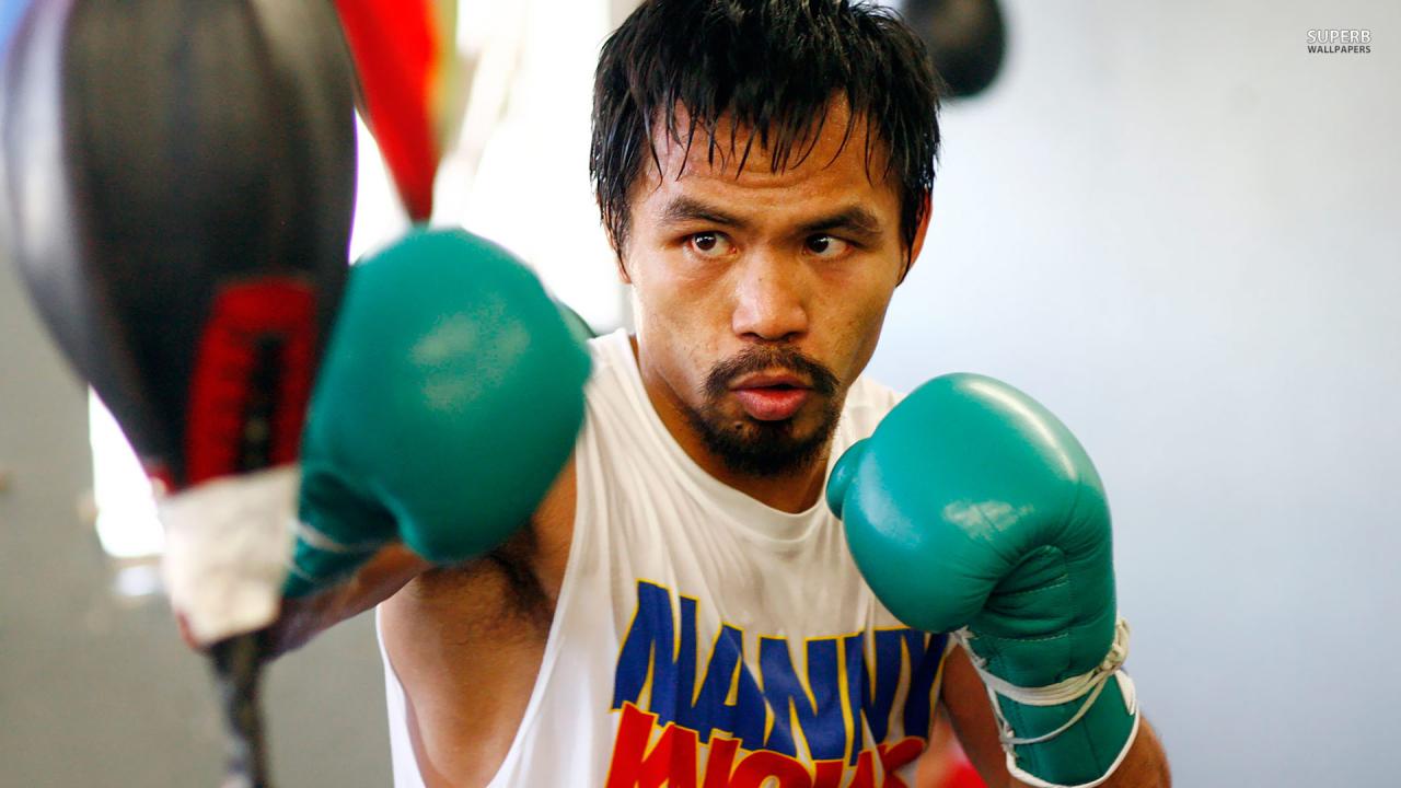 Nunca cabrees a tu rival de mesa, y menos si es Manny Pacquiao Nunca cabrees a tu rival de mesa, y menos si es Manny Pacquiao