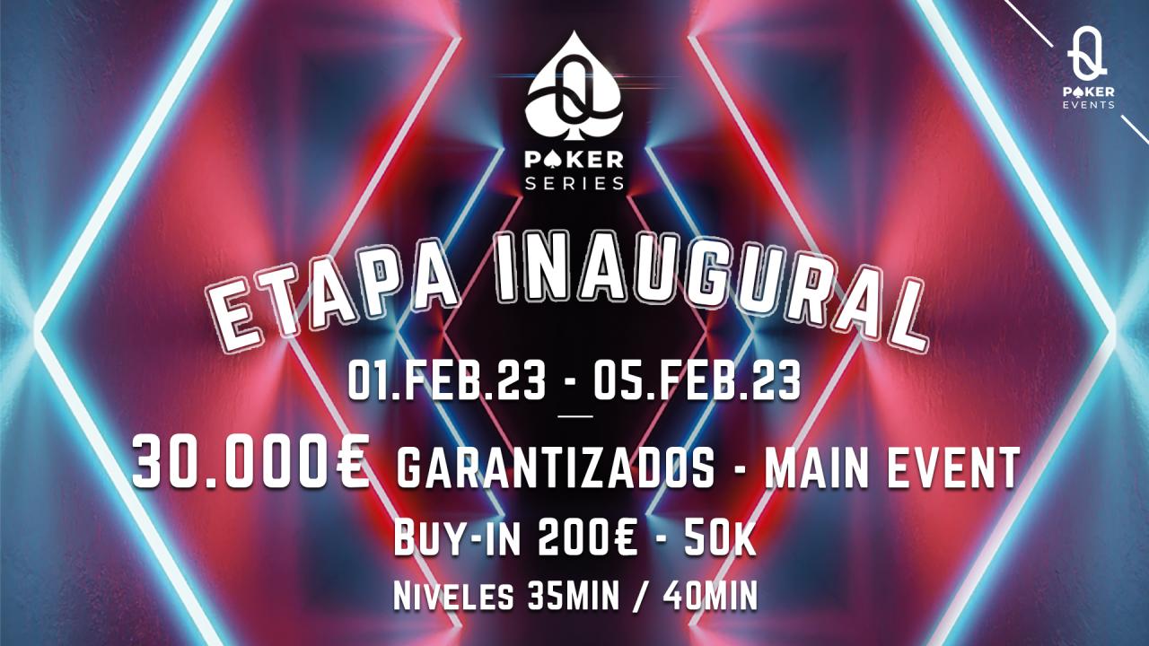 El Casino Admiral Sevilla recibe la primera etapa de las Queen Poker Series