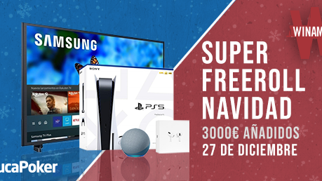 Te invitamos al SuperFreeroll exclusivo de Winamax con más de 3.000 € en premios Te invitamos al SuperFreeroll exclusivo de Winamax con más de 3.000 € en premios