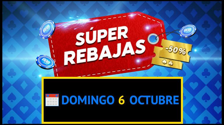 Domingo de rebajas al 50% en los torneos dominicales