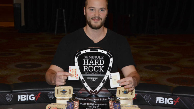 Winter y Deeb, campeones en el Seminole Hard Rock Poker Open