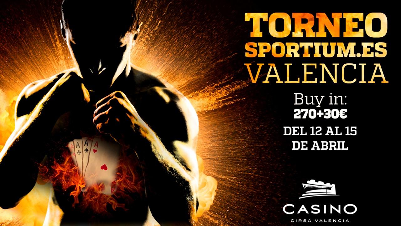 El Torneo Sportium.es con formato renovado vuelve en abril a Casino Cirsa Valencia El Torneo Sportium.es con formato renovado vuelve en abril a Casino Cirsa Valencia