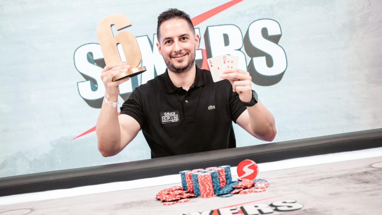 Javier Sánchez deja su sello en Torrequebrada ganando el Sixers High Roller 