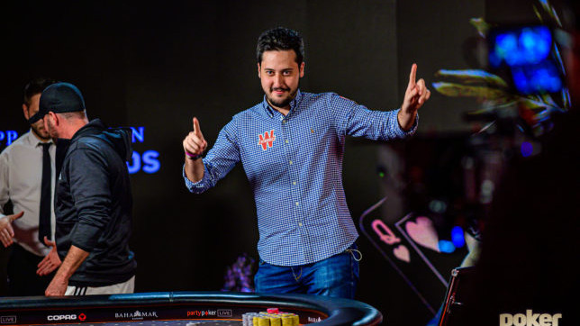 Victoria para Adrián Mateos en el HighRoller de Winamax por 9.993 € Victoria para Adrián Mateos en el HighRoller de Winamax por 9.993 €