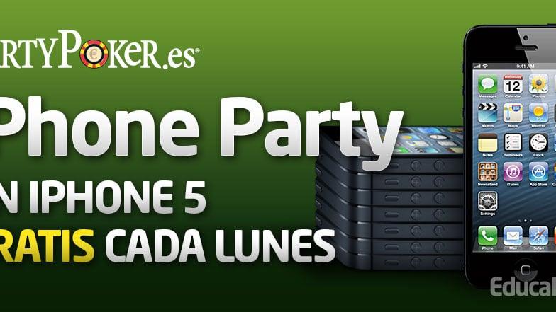 Llega la iPhone Party a Poker-Red y EducaPoker Llega la iPhone Party a Poker-Red y EducaPoker