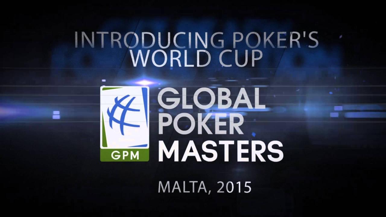 Global Poker Masters: la dinámica de la competición Global Poker Masters: la dinámica de la competición