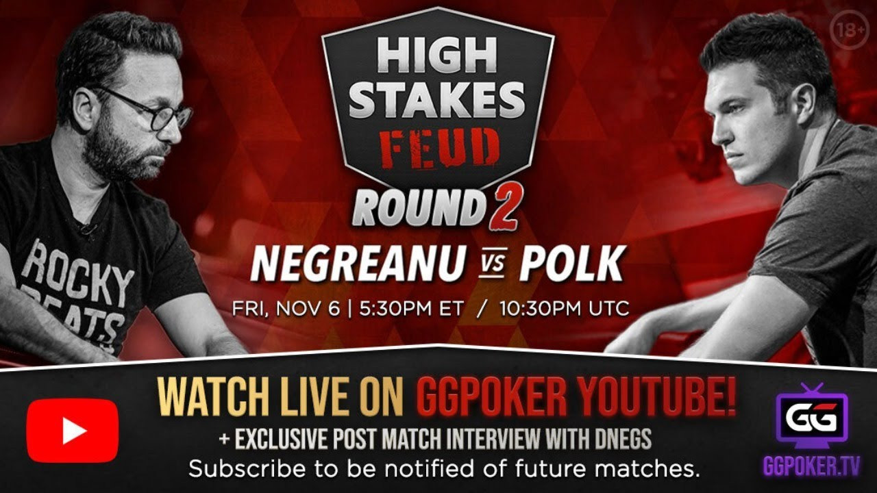 Polk le da la vuelta a la tortilla arrancándole 218.292 $ a Negreanu en la segunda sesión Polk le da la vuelta a la tortilla arrancándole 218.292 $ a Negreanu en la segunda sesión