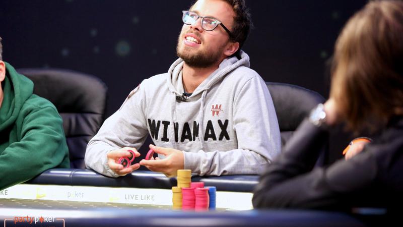 Romain Lewis en el Main Event 10k$ de la Caribbean Poker Party Romain Lewis en el Main Event 10k$ de la Caribbean Poker Party
