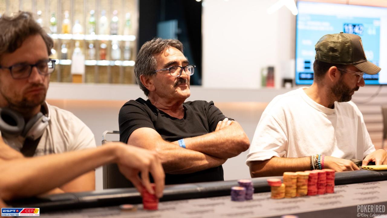 Míchel Segura es el primer líder del Main Event CEP Barcelona 