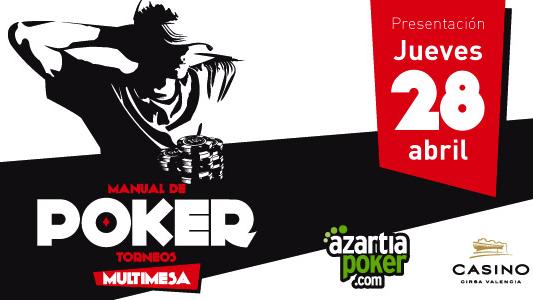 Azartia presenta el nuevo libro de Carreño hoy en Valencia con un torneo bounty Azartia presenta el nuevo libro de Carreño hoy en Valencia con un torneo bounty