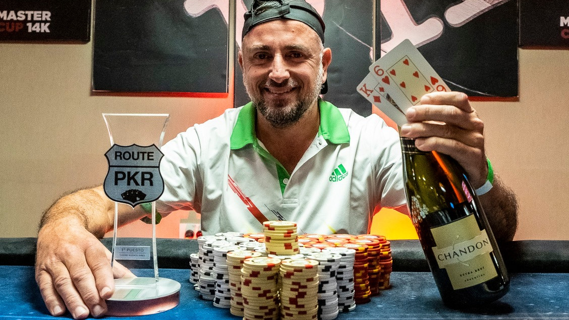 Pablo Tortone se quedó con el Route Poker Pablo Tortone se quedó con el Route Poker