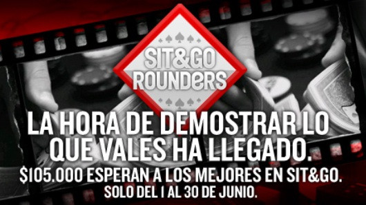 Cara de Poker: 105.000$ en premios en Sit&Go Rounders Cara de Poker: 105.000$ en premios en Sit&Go Rounders