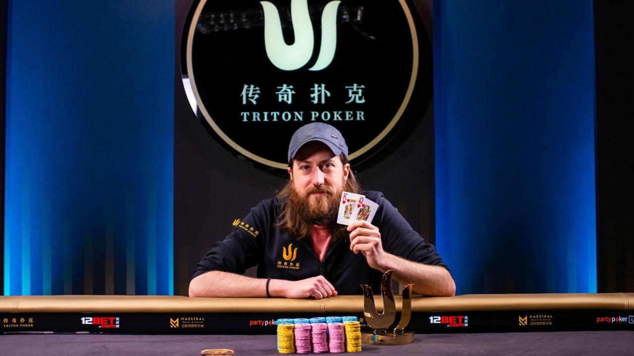 Steve O’Dwyer gana el primer evento de las Triton Poker SHR Series de Montenegro