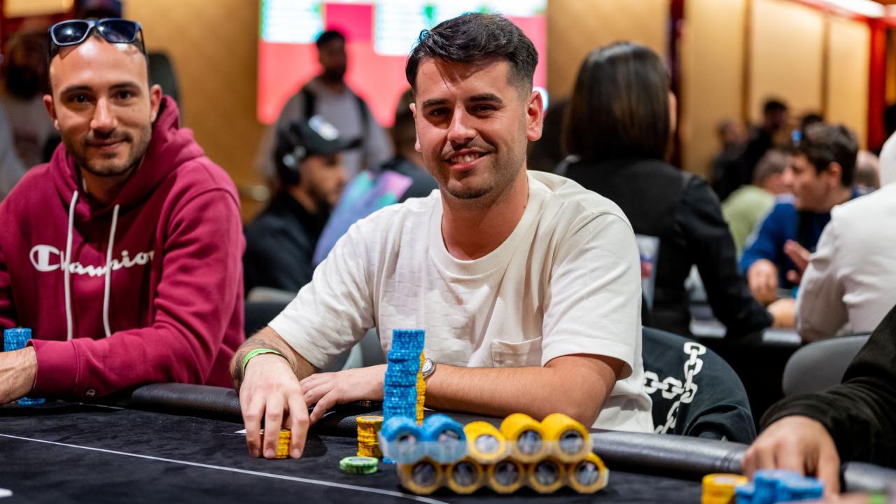 Sergi Miralles lidera a los 94 últimos jugadores del Main Event ESPT