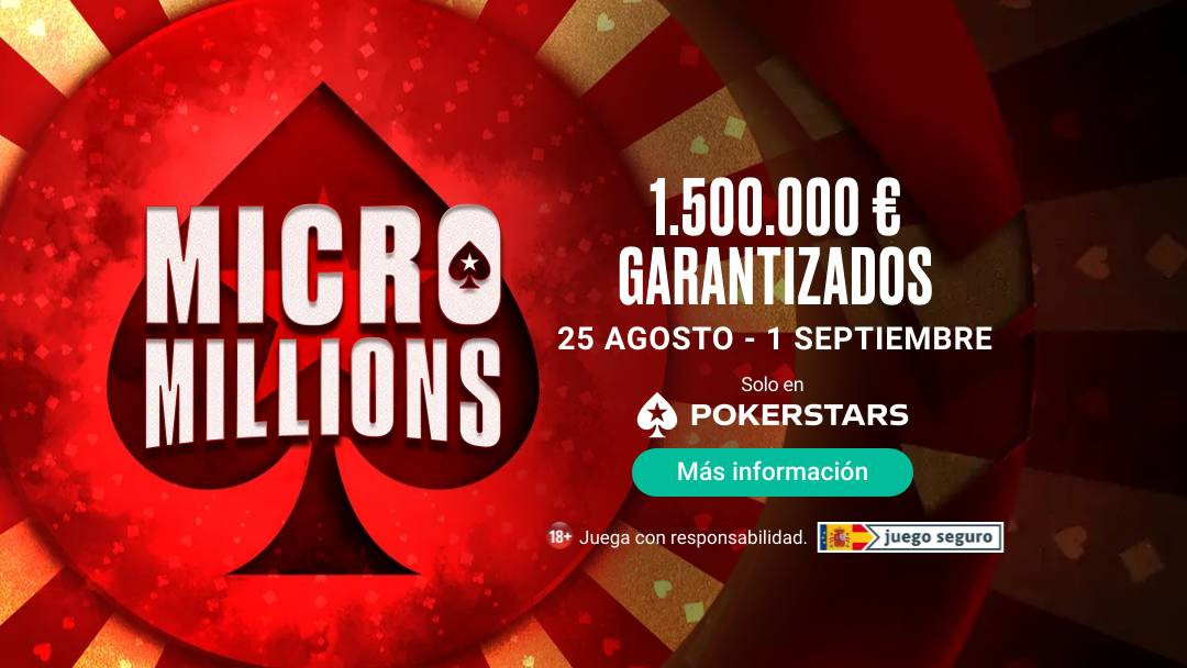 Comienza una nueva edición de las MicroMillions de PokerStars.es