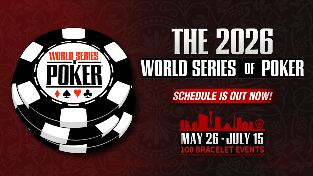 Las World Series of Poker anuncian su calendario para 2026