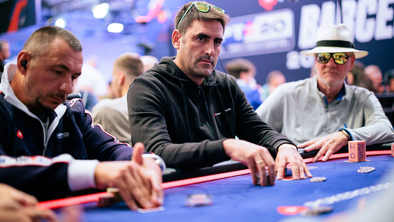 Pablo Ubierna tira del carro en el Día 1A del EPT Barcelona Main Event