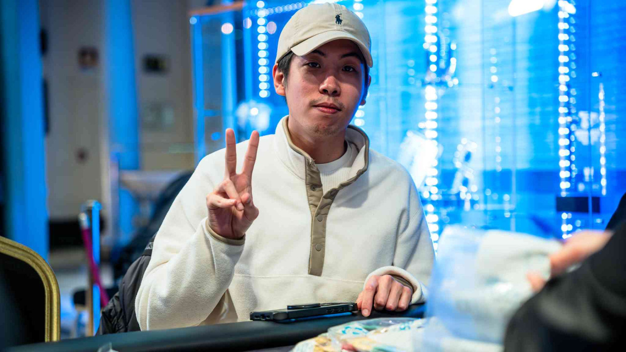 Daniel Wu se aprovecha del error del día y llega líder a la mesa final del 888Live Madrid