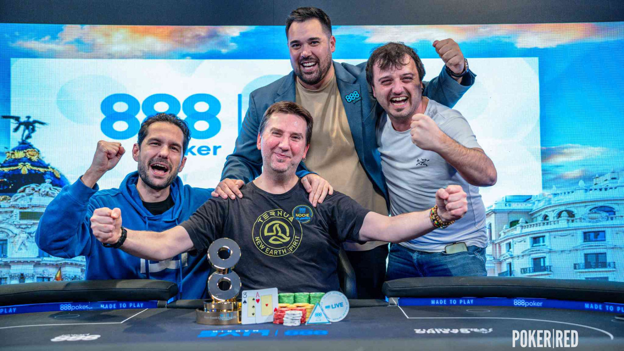 Gorka Akerreta convierte un satélite de 55 € en el trofeo del 888Live Madrid y 50.000 €