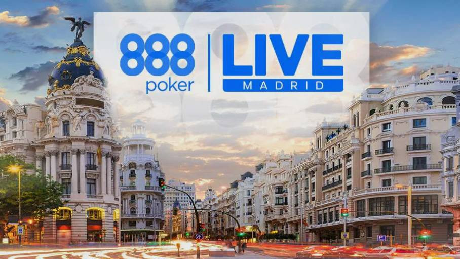 Juega el 888poker LIVE Madrid 2026 con los clasificatorios de 888poker.es