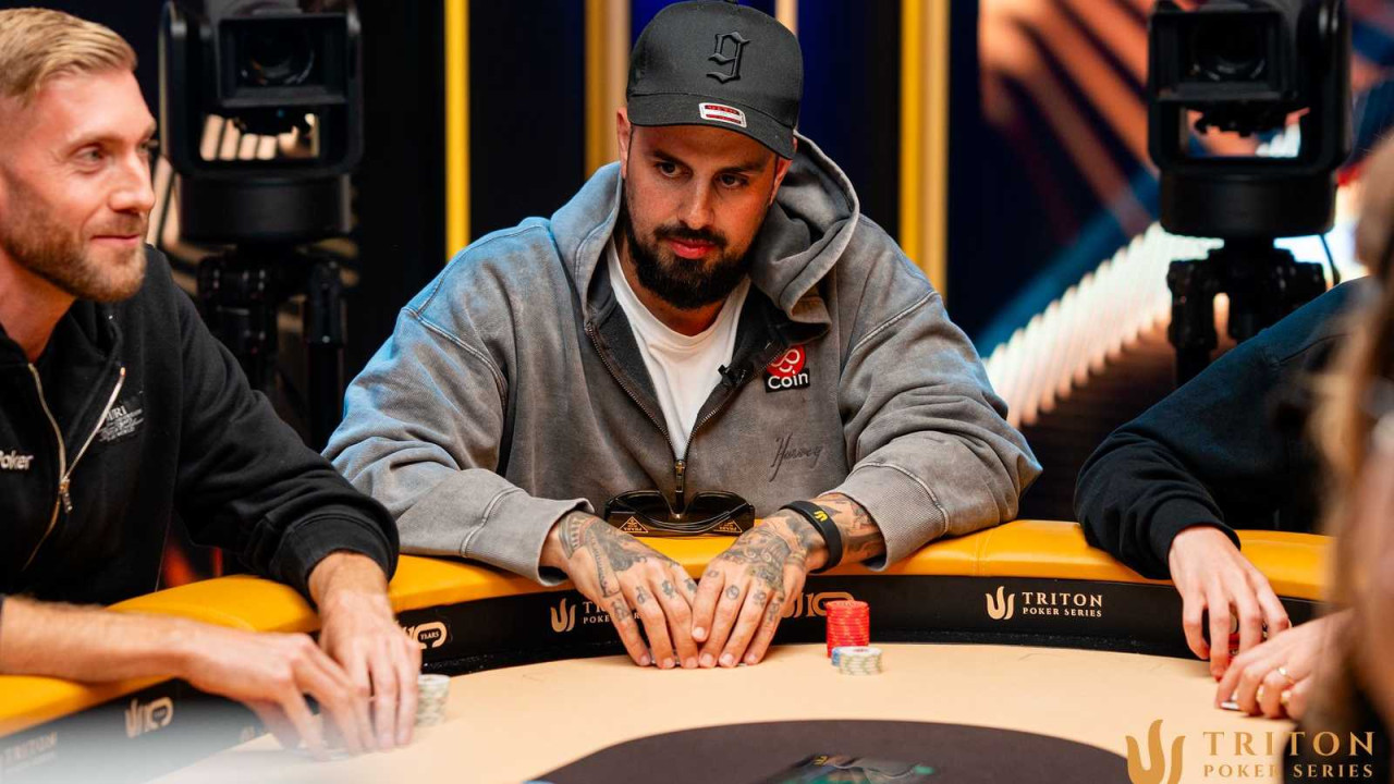 PapoMC jugó la partida de cash games high stakes de Triton Poker Series