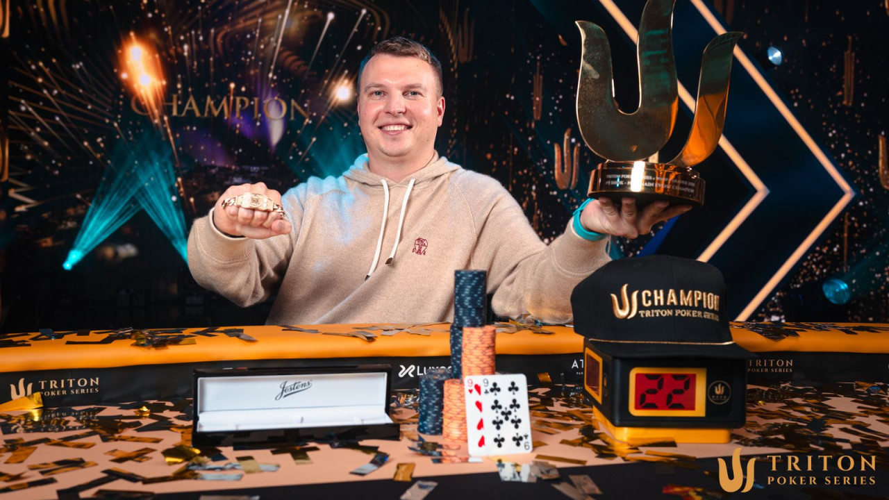 Aleks Ponakovs rompe la maldición: campeón del Main Event de 100.000 $ en la Triton Paradise