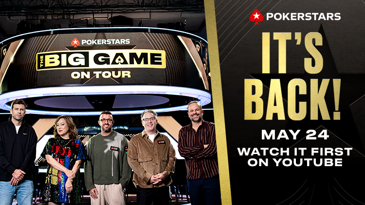 La segunda temporada del exitazo de PokerStars ‘Big Game on Tour’ se estrenará el 24 de mayo