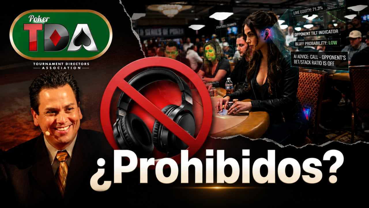 El poker se revuelve ante una posible prohibición de auriculares en las mesas