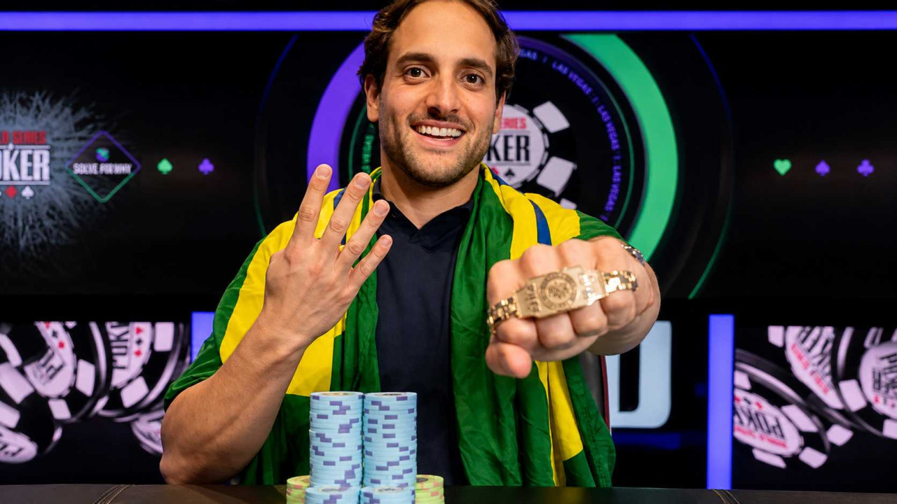 Joao Simao conquista el $50 $ PLO High Roller y celebra su "tetra" en las WSOP