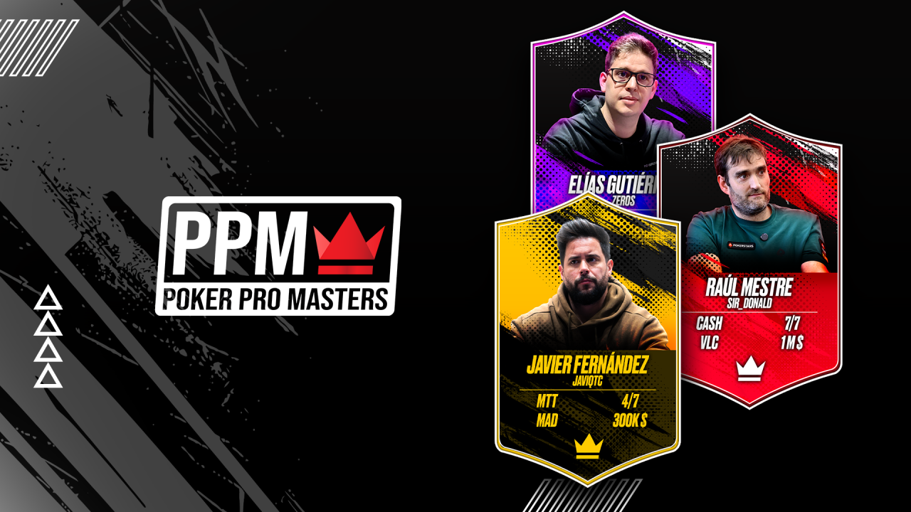 La Fase de Grupos del Poker Pro Masters se juega el 13, 14 y 15 de abril