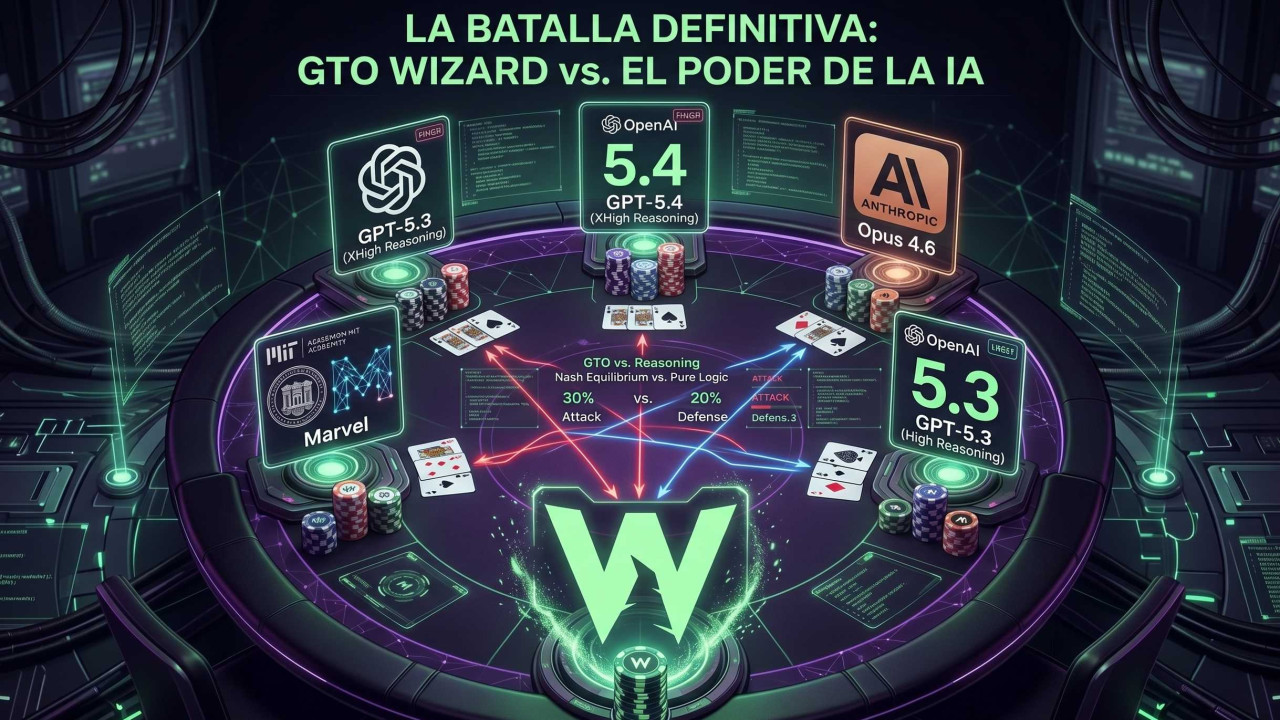GTO Wizard AI supera a los grandes modelos de IA en duelos heads-up