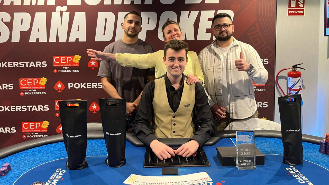Adrián Jiménez campeón del CEP Opening tras pacto a tres bandas