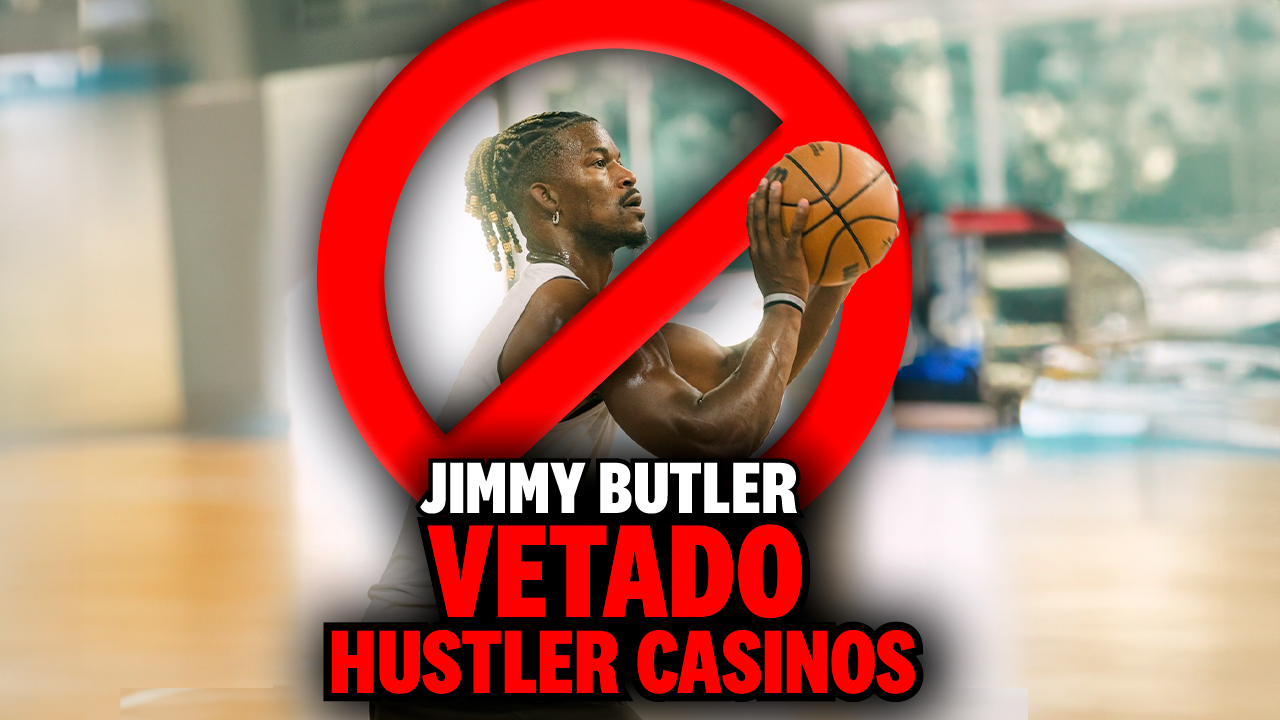 Hustler Casino Live veta de sus partidas a la estrella de la NBA Jimmy Butler