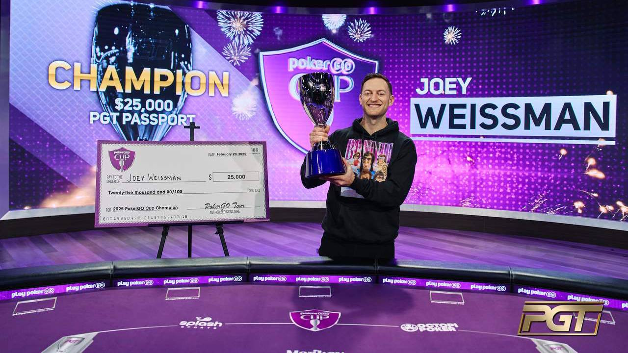 Joey Weissman se corona campeón de la clasificación general de la PGT CUP