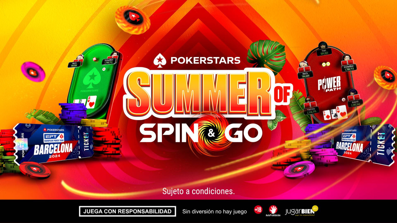 Consigue asientos a los mejores torneos en vivo con Summer of Spin & Go